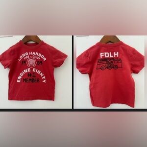 GAP T-Shirt Tees Top Baby Boys Fire Truck shirt Size 3T 
Authentic %100 Cotton